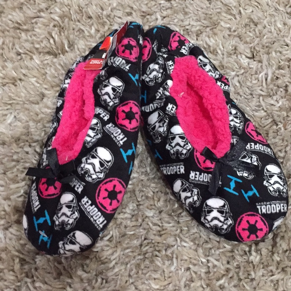 Nwt Star Wars slipper size m 8-10 1/2
